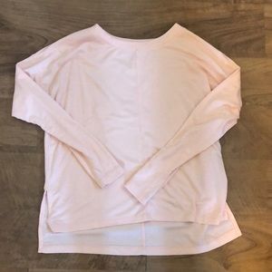 Light pink active sweater! Old navy xs